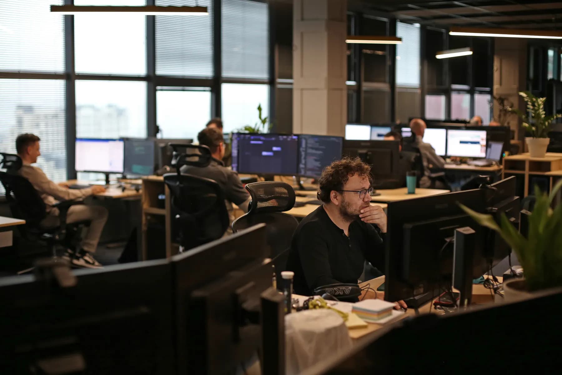 The Addcode engineering floor in Chișinău